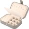 Compact Jewelry Travel Case - Portable Mini Storage Organizer